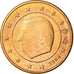 Bélgica, Euro Cent, 2004, AU(55-58), Aço Cromado a Cobre, KM:224
