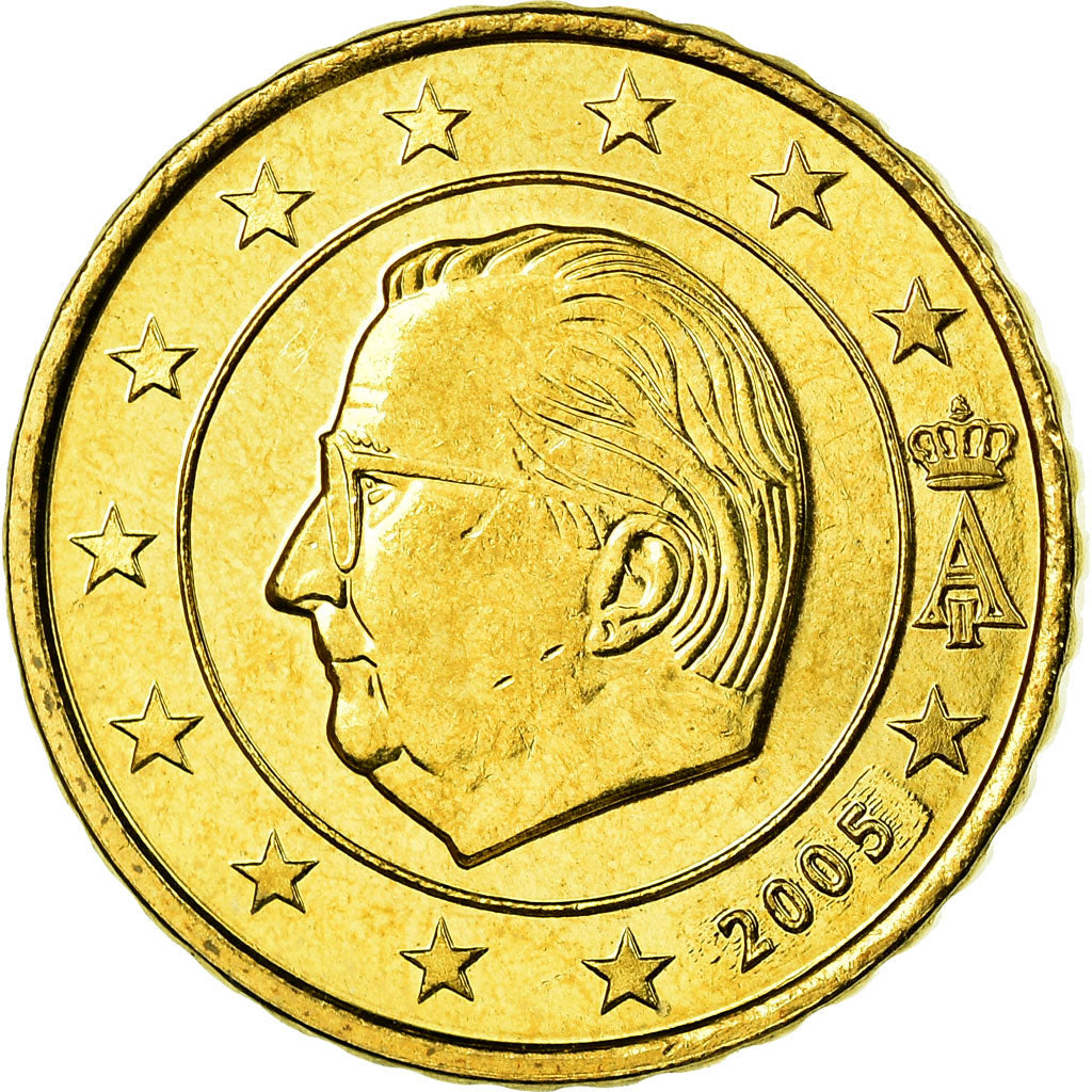 Bélgica, 10 Euro Cent, 2005, EBC, Latón, KM:227