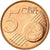 Bélgica, 5 Euro Cent, 2005, EBC, Cobre chapado en acero, KM:226