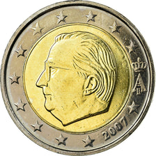 Belgium, 2 Euro, 2007, AU(55-58), Bi-Metallic, KM:246