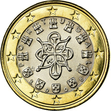 Portugal, Euro, 2008, MS(63), Bi-Metallic, KM:766