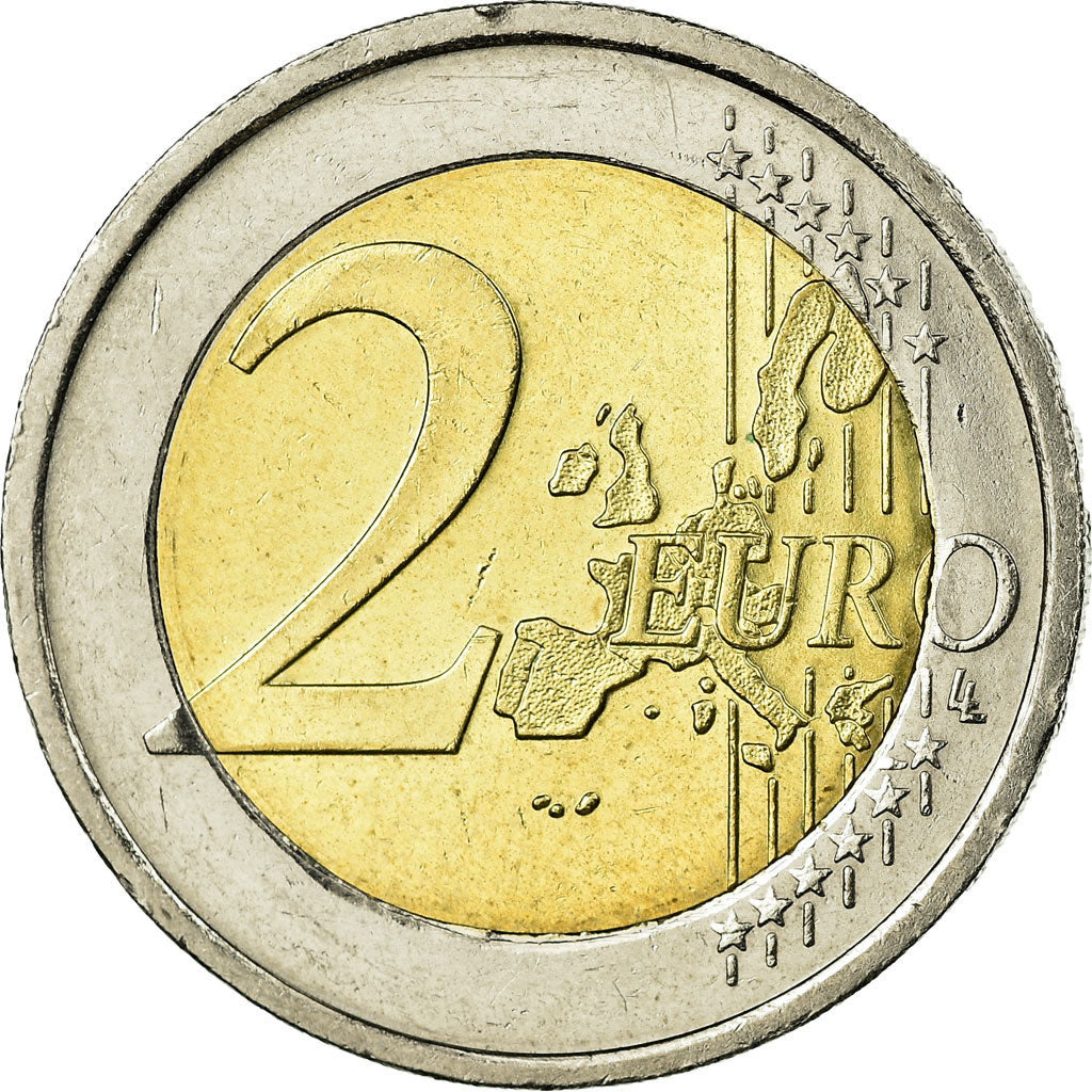 IRELAND REPUBLIC, 2 Euro, 2003, EF(40-45), Bi-Metallic, KM:39