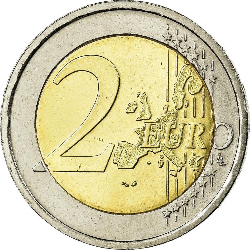 IRELAND REPUBLIC, 2 Euro, 2004, EF(40-45), Bi-Metallic, KM:39