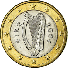 IRELAND REPUBLIC, Euro, 2004, EF(40-45), Bi-Metallic, KM:38