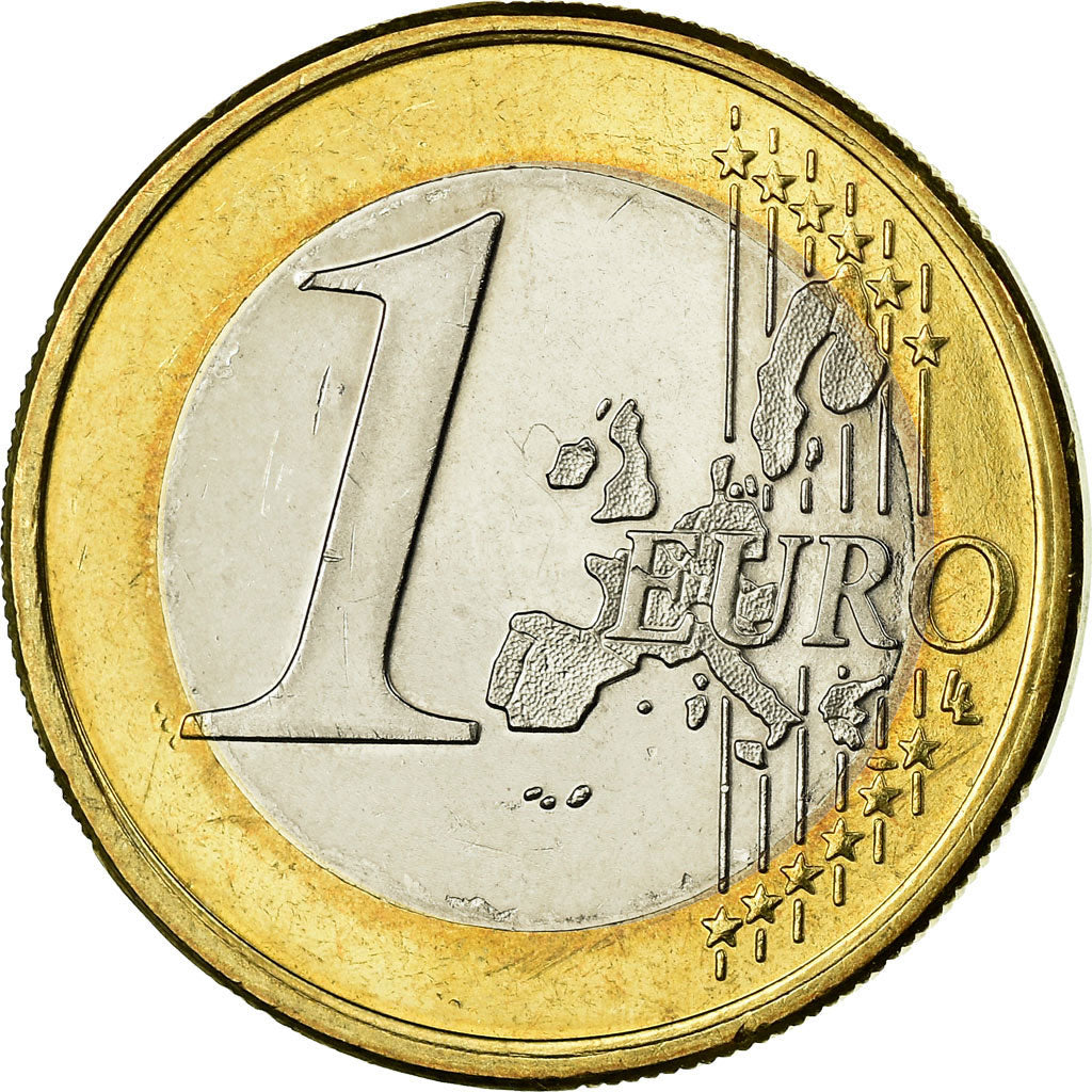 IRELAND REPUBLIC, Euro, 2004, EF(40-45), Bi-Metallic, KM:38