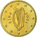 REPUBLIKA IRLANDII, 10 Euro Cent, 2004, Sandyford, EF(40-45), Mosiądz, KM:35