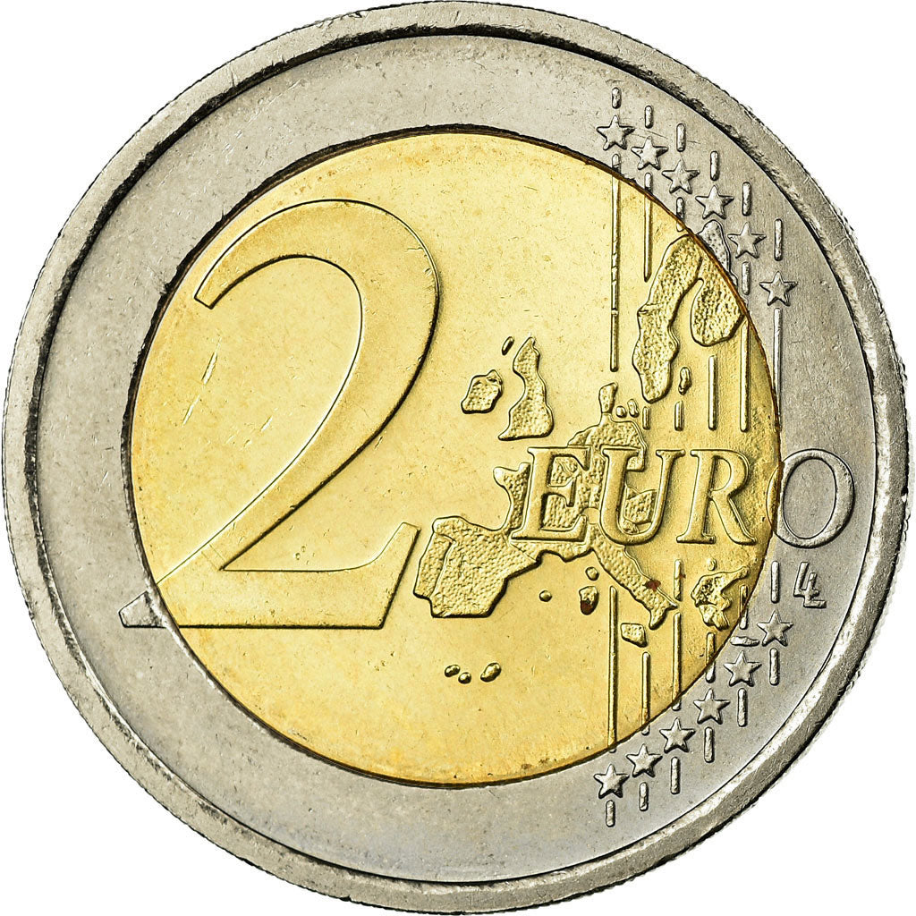 IRELAND REPUBLIC, 2 Euro, 2005, EF(40-45), Bi-Metallic, KM:39