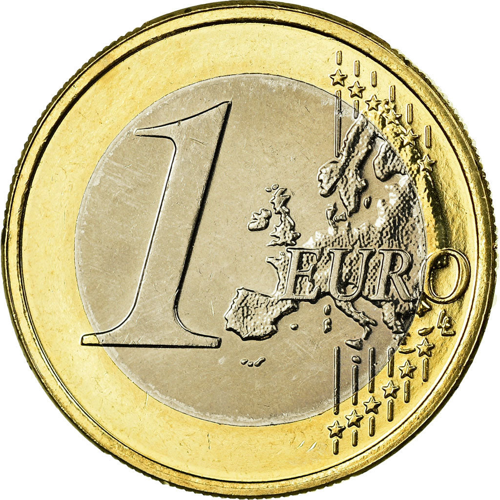 IRELAND REPUBLIC, Euro, 2007, AU(55-58), Bi-Metallic, KM:50