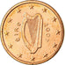 REPUBBLICA D’IRLANDA, Euro Cent, 2007, SPL-, Acciaio placcato rame, KM:32