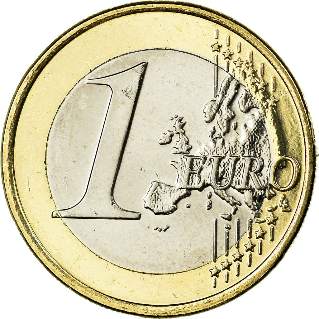 IRELAND REPUBLIC, Euro, 2008, AU(55-58), Bi-Metallic, KM:50
