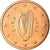 REPÚBLICA DE IRLANDA, 5 Euro Cent, 2008, EBC, Cobre chapado en acero, KM:34