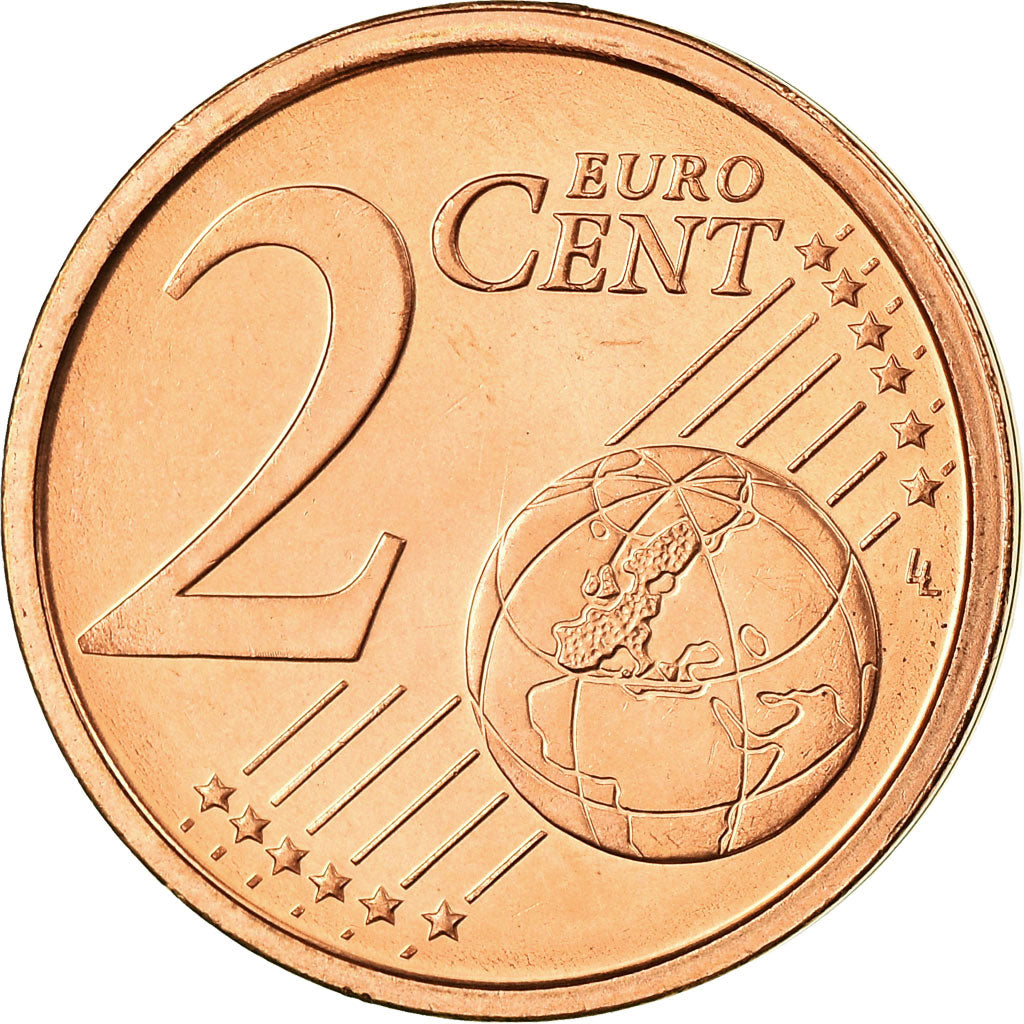 REPÚBLICA DA IRLANDA, 2 Euro Cent, 2008, AU(55-58), Aço Cromado a Cobre, KM:33