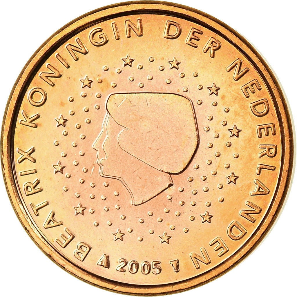 Nederland, Euro Cent, 2005, PR, Copper Plated Steel, KM:234