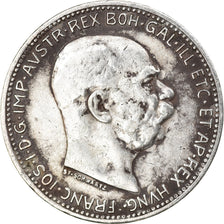 Monnaie, Autriche, Franz Joseph I, Corona, 1916, TTB+, Argent, KM:2820