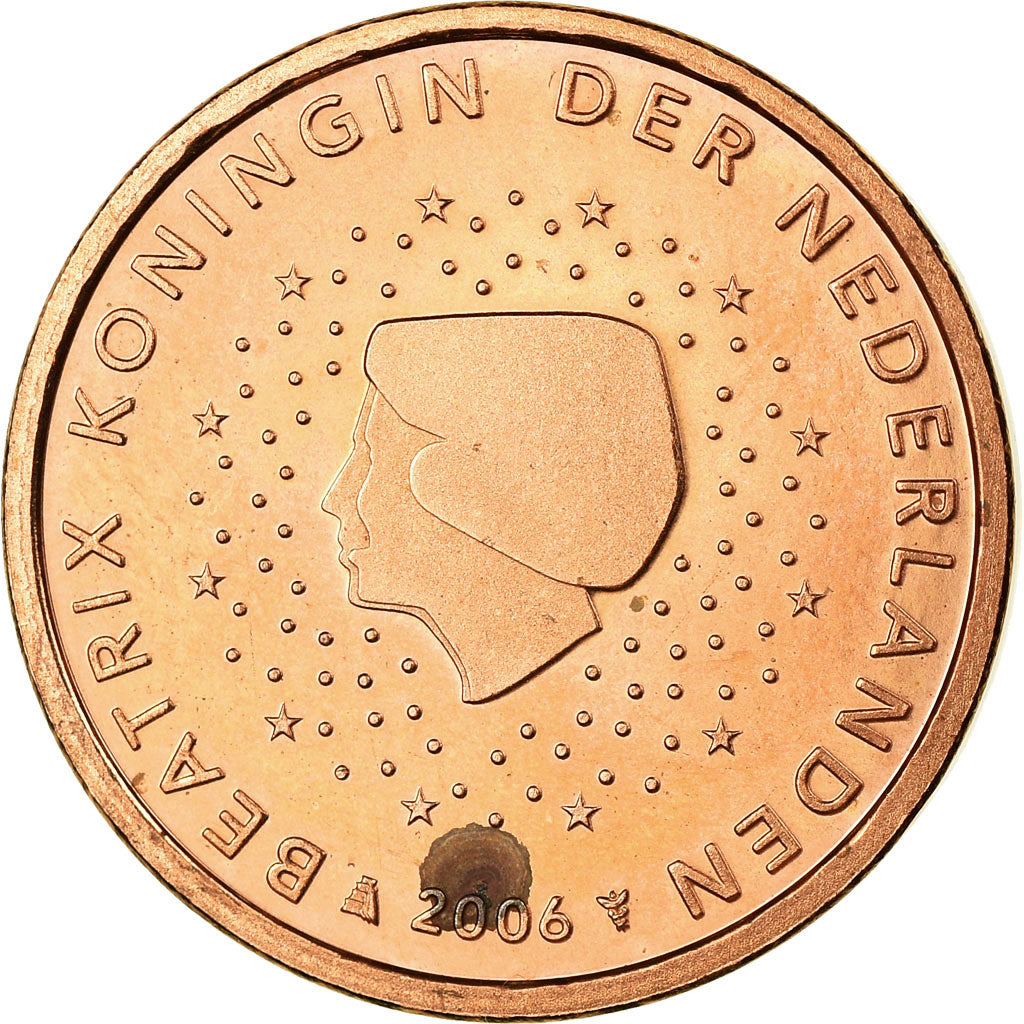 Netherlands, 5 Euro Cent, 2006, AU(55-58), Copper Plated Steel, KM:236