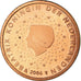 Netherlands, 2 Euro Cent, 2006, AU(55-58), Copper Plated Steel, KM:235