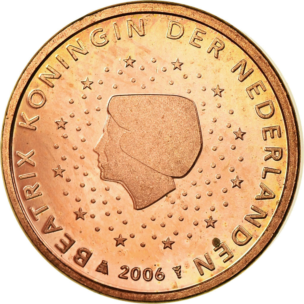 Netherlands, Euro Cent, 2006, AU(55-58), Copper Plated Steel, KM:234