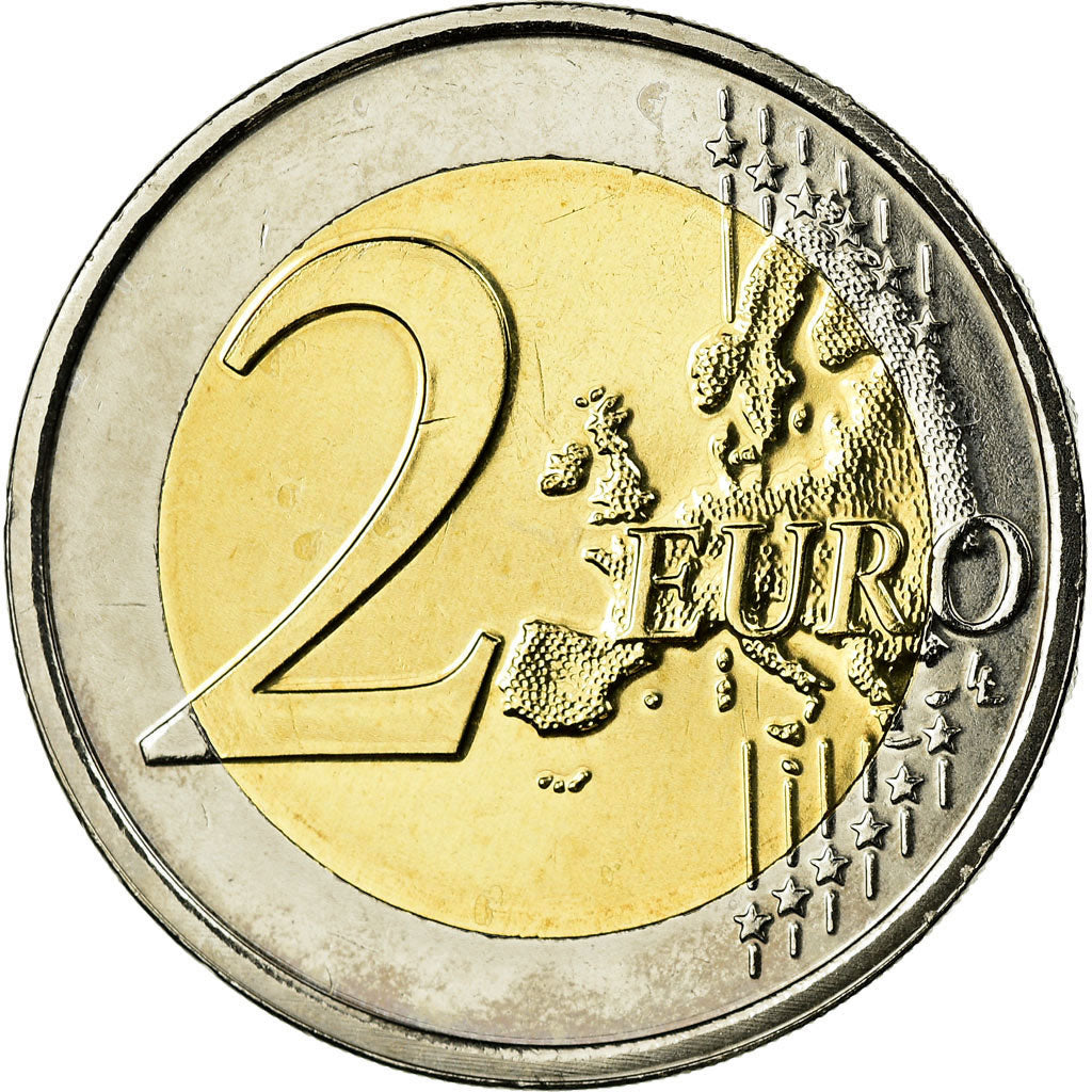 Niederlande, 2 Euro, 2007, UNZ, Bi-Metallic, KM:272