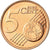 Países Bajos, 5 Euro Cent, 2007, SC, Cobre chapado en acero, KM:236