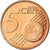 Netherlands, 5 Euro Cent, 2008, MS(63), Copper Plated Steel, KM:236