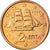 Grecia, 2 Euro Cent, 2002, BB, Acciaio placcato rame, KM:182