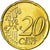 Grecia, 20 Euro Cent, 2003, SC, Latón, KM:185