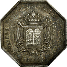 France, Token, Notary, 1832, AU(55-58), Silver, Lerouge:41
