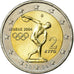 Grèce, 2 Euro, 2004 Olympics, 2004, SUP, Bi-Metallic, KM:209
