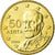 Grécia, 50 Euro Cent, 2004, AU(55-58), Latão, KM:186