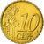 Grecia, 10 Euro Cent, 2005, EBC, Latón, KM:184