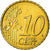 Grécia, 10 Euro Cent, 2005, AU(55-58), Latão, KM:184