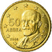Grecja, 50 Euro Cent, 2006, Athens, AU(55-58), Mosiądz, KM:186