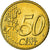 Grécia, 50 Euro Cent, 2006, AU(55-58), Latão, KM:186