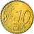 Grecia, 10 Euro Cent, 2006, EBC, Latón, KM:184