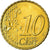 Grecja, 10 Euro Cent, 2006, Athens, AU(55-58), Mosiądz, KM:184