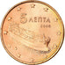 Grèce, 5 Euro Cent, 2006, SUP, Copper Plated Steel, KM:183