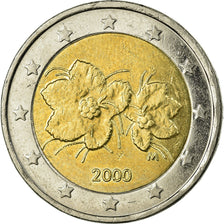 Finland, 2 Euro, 2000, EF(40-45), Bi-Metallic, KM:105