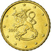 Finland, 10 Euro Cent, 2001, AU(55-58), Brass, KM:101