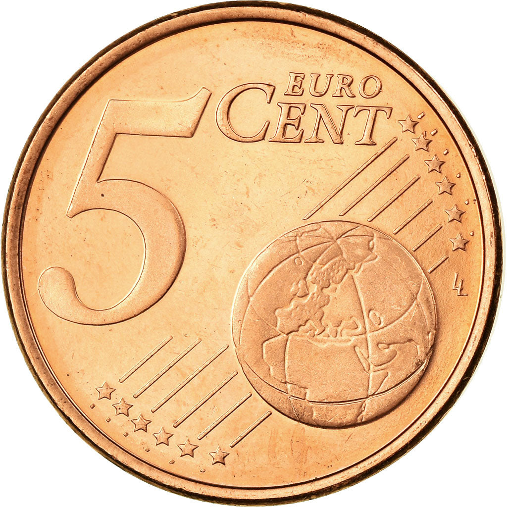 Finland, 5 Euro Cent, 2003, AU(55-58), Copper Plated Steel, KM:100