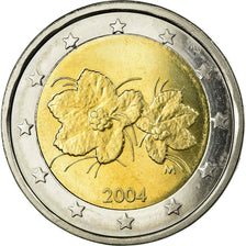 Finland, 2 Euro, 2004, AU(55-58), Bi-Metallic, KM:105
