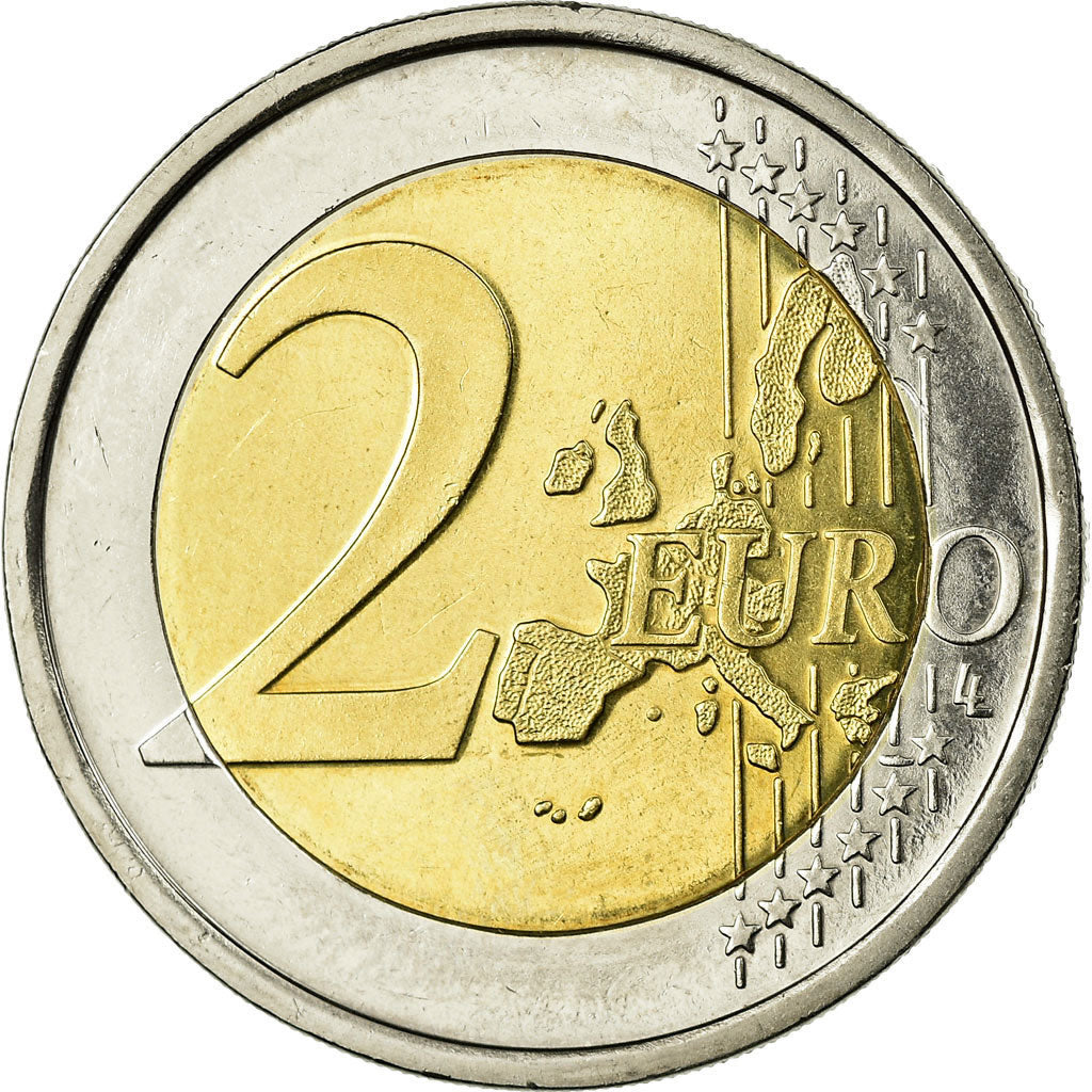 Finland, 2 Euro, 2004, AU(55-58), Bi-Metallic, KM:105