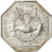France, Notary, Token, AU(55-58), Silver, Lerouge #42, 13.71