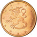 Finland, 5 Euro Cent, 2004, AU(55-58), Copper Plated Steel, KM:100