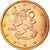 Finlandia, 5 Euro Cent, 2005, EBC, Cobre chapado en acero, KM:100