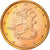 Finlandia, 2 Euro Cent, 2005, EBC, Cobre chapado en acero, KM:99