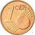 Finlandia, Euro Cent, 2005, EBC, Cobre chapado en acero, KM:98