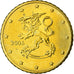 Finland, 50 Euro Cent, 2006, AU(55-58), Brass, KM:103
