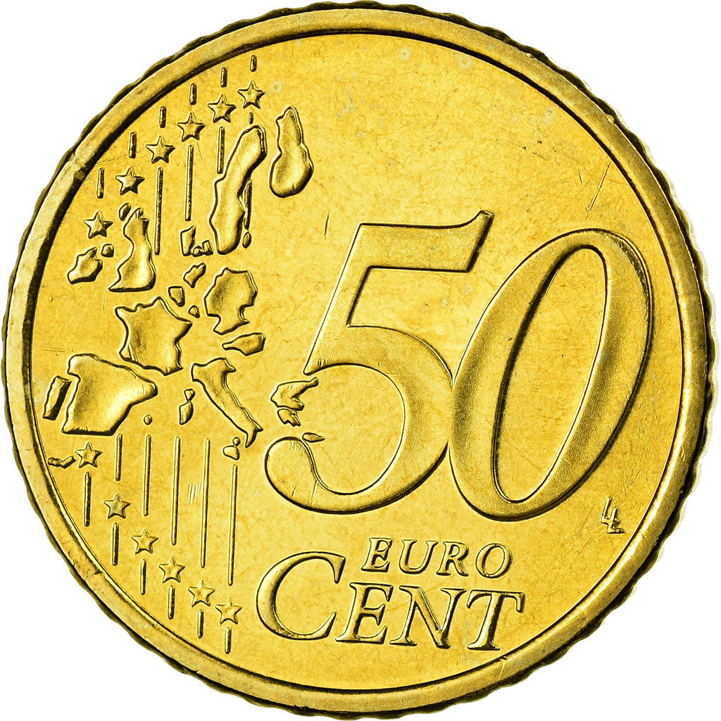 Finland, 50 Euro Cent, 2006, AU(55-58), Brass, KM:103