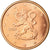 Finland, 5 Euro Cent, 2008, PR, Copper Plated Steel, KM:100