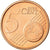 Finlandia, 5 Euro Cent, 2008, EBC, Cobre chapado en acero, KM:100
